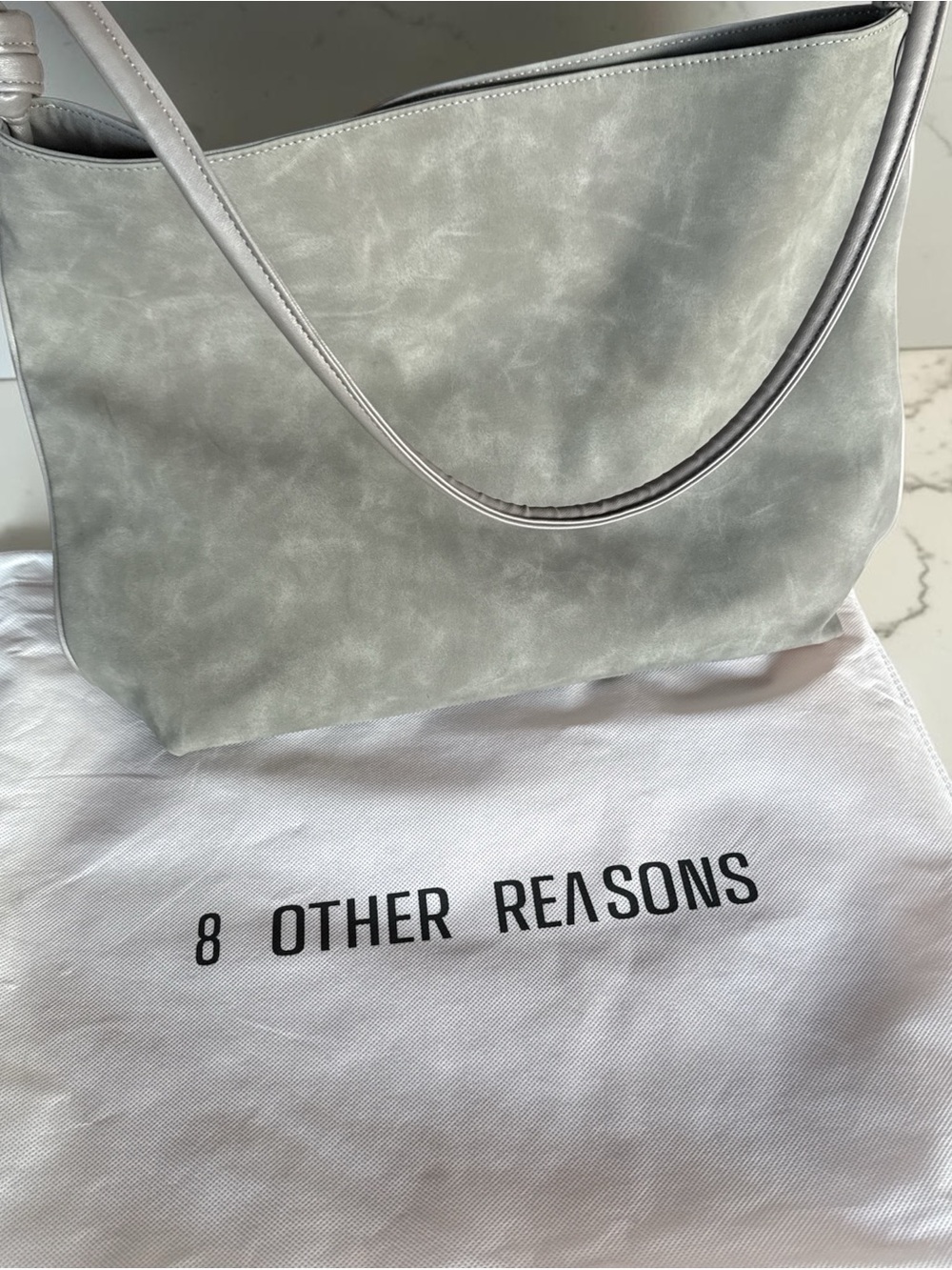 8 Other Reasons Betsy Slouch Tote in Stone